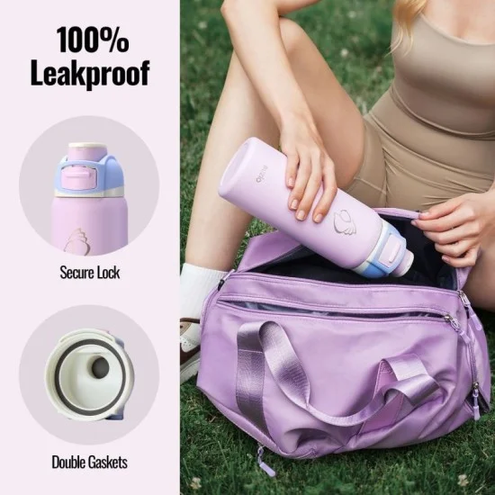 Buzio Pop Up Series Water Bottle 1L - Purple